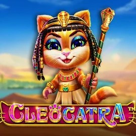 Cleocatra logo by Pragmatic Play at Hercules Casino