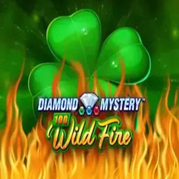 Diamond Mystery 100 Wild Fire online game logo by Greentube on herculescasino.eu