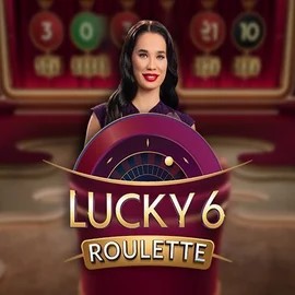 Lucky 6 Roulette logo – Live Casino by Pragmatic Play at Hercules Casino