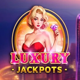 Official Jackpots logo: Luxury Jackpots by Triple Cherry at Hercules Casino