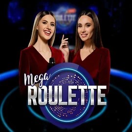 Mega Roulette slot logo by Pragmatic Play at Hercules Casino