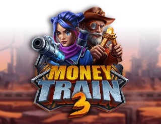 Money Train 3 online game logo by Relax Gaming on herculescasino.eu