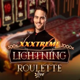 XXXtreme Lightning Roulette by Evolution, showcased at herculescasino.eu – game logo